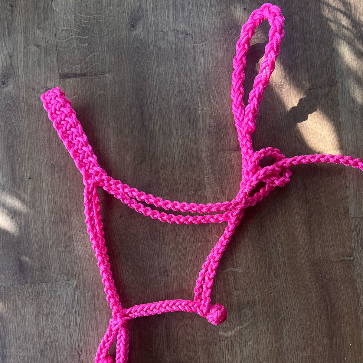4x sem juros Cabresto trançado Rosa pink