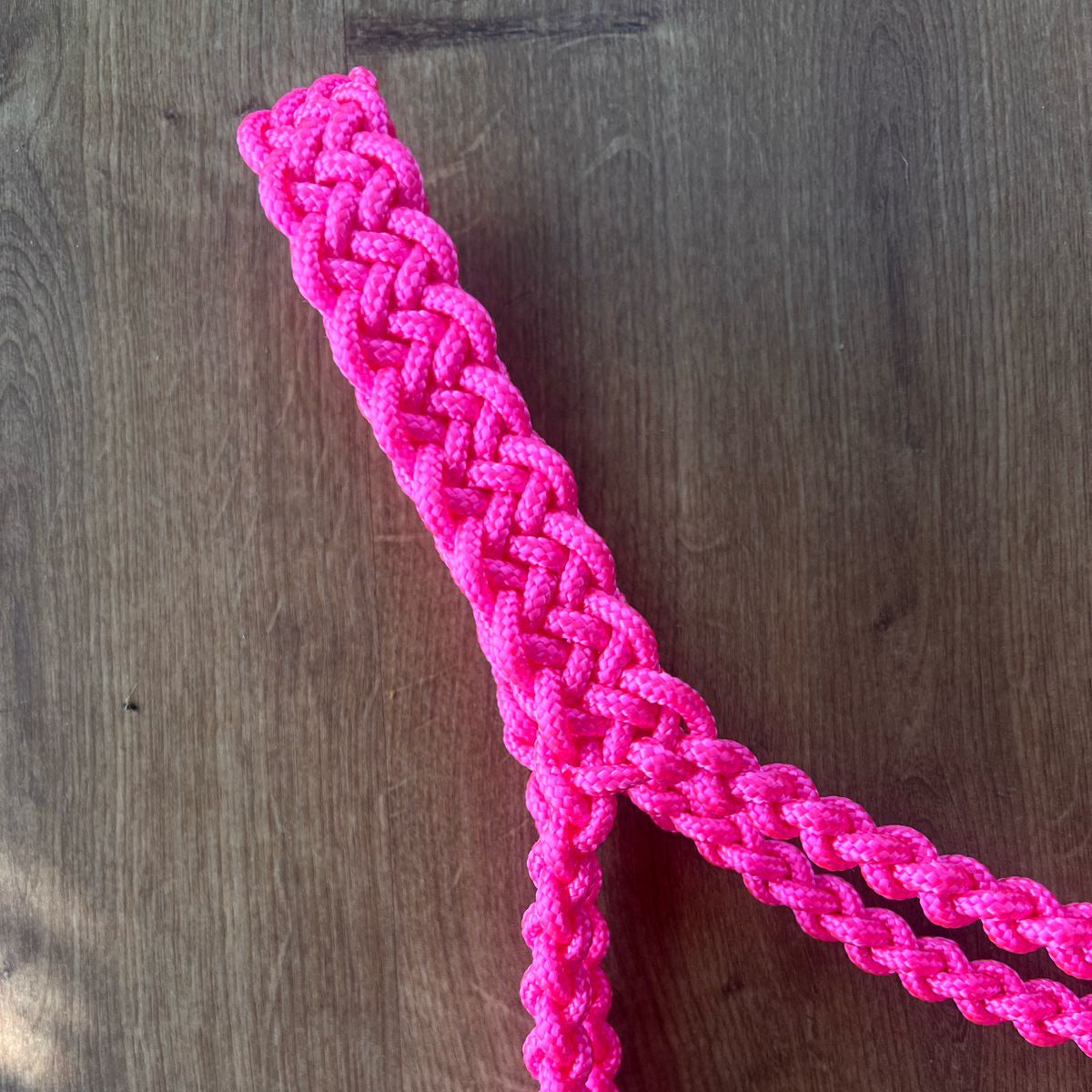 4x sem juros Cabresto trançado Rosa pink